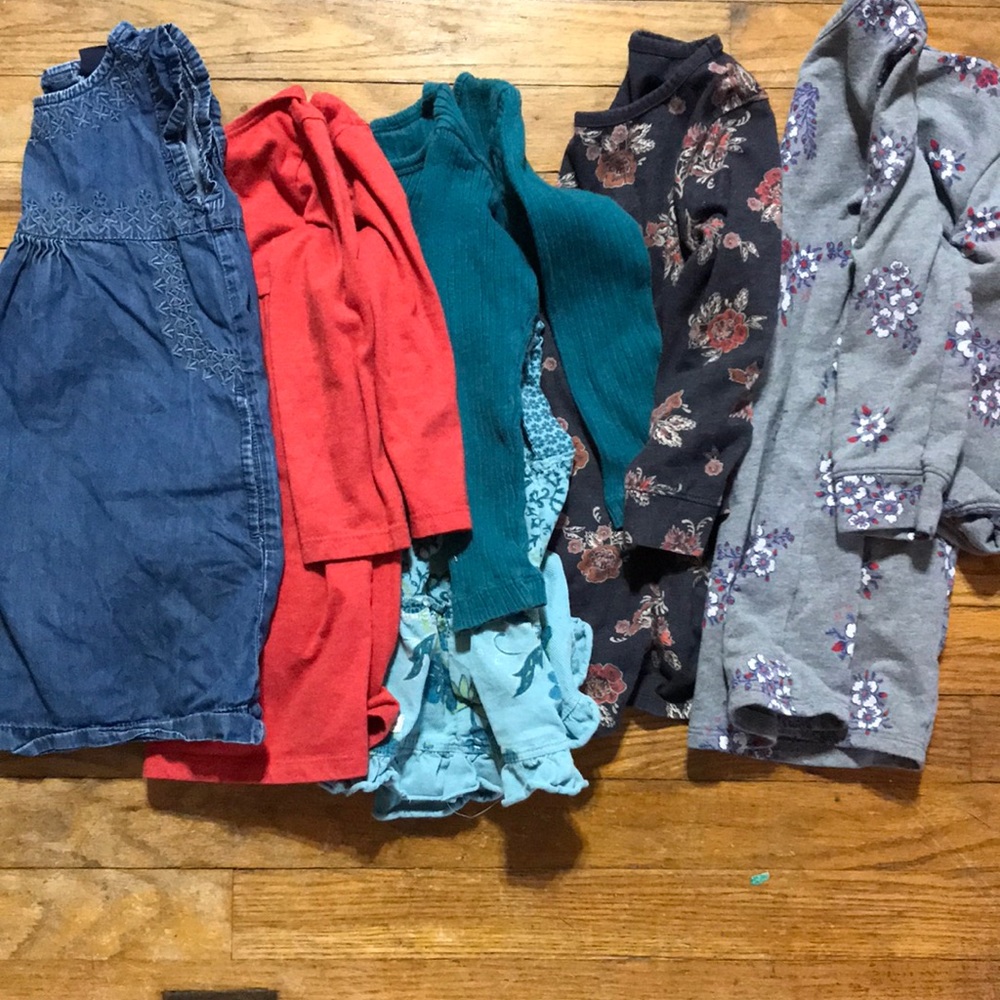Bundle 5 Toddler Dresses